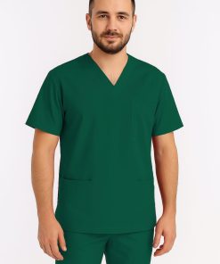 Halat Medical Barbatesc cu Anchior Maneca Scurta