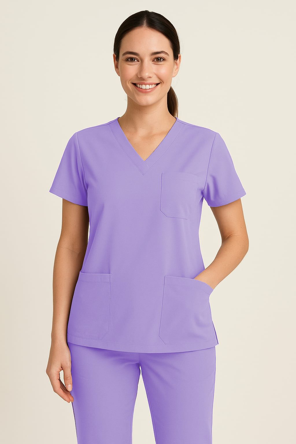 halat-anchior-dama-maneca-scurta-lila